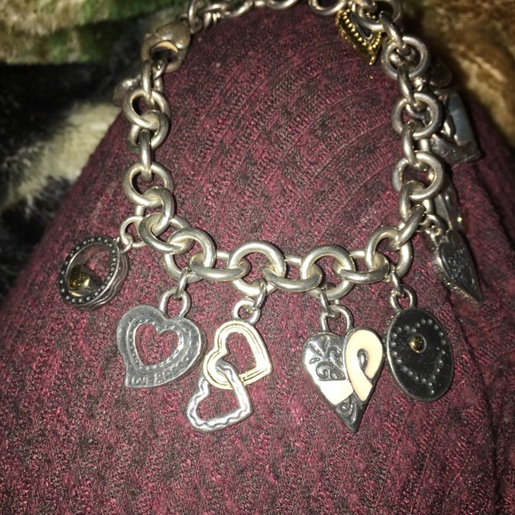 Brighton watch charm bracelet hearts GREAT DEAL - Picture 4 of 8